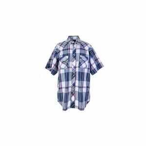 Vintage Wrangler 2X Pearl Snap Plaid Western Shirt 100% Cotton